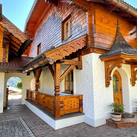 Ferienwohnung Schossleitner - Der Wohlfuehl-Ansitz Am Wolfgangsee Mit Weitblick Sankt Gilgen Extérieur photo